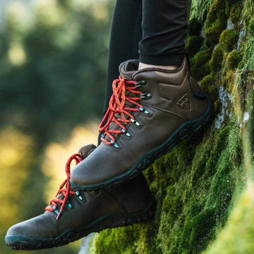 Person wearing Adults Barefoot Walking Boots.
