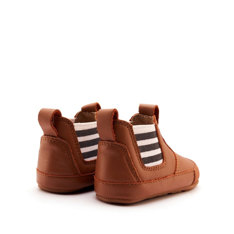 Old Soles Hardy Local Boots - Tan/Stripe