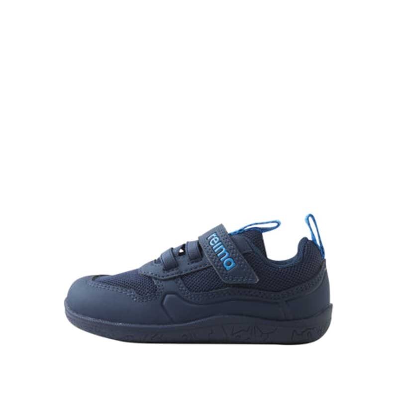 Reima Kids Trainer Telmin - Navy, outer side view.