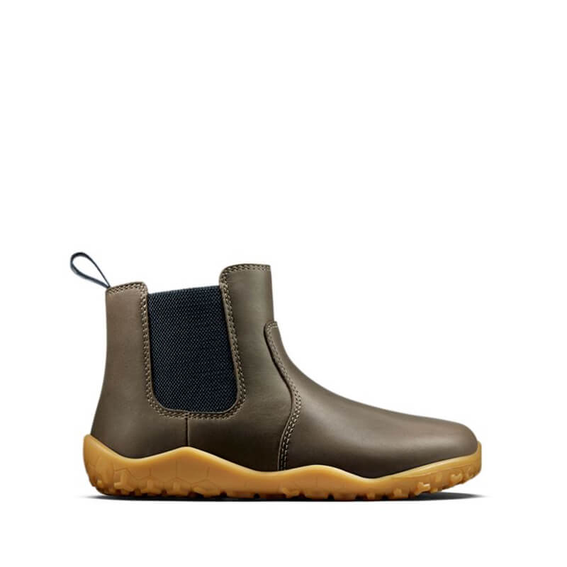 Vivobarefoot Kids Boot Fulham II Winterised - Falcon, outer side view of right boot.