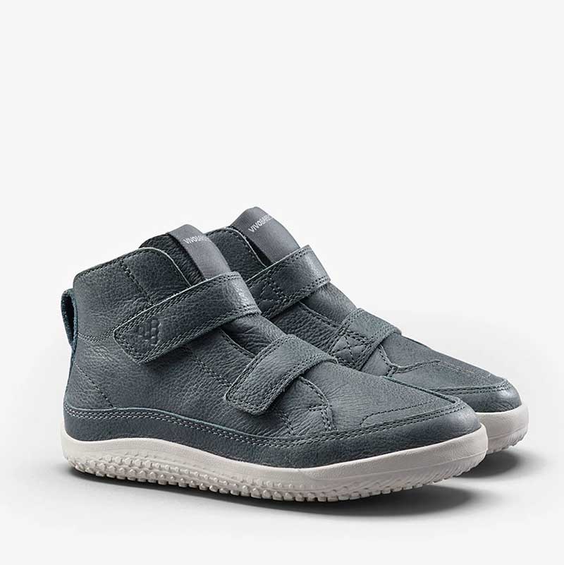 Vivobarefoot Kids Boots Gobi - Dark Shadow