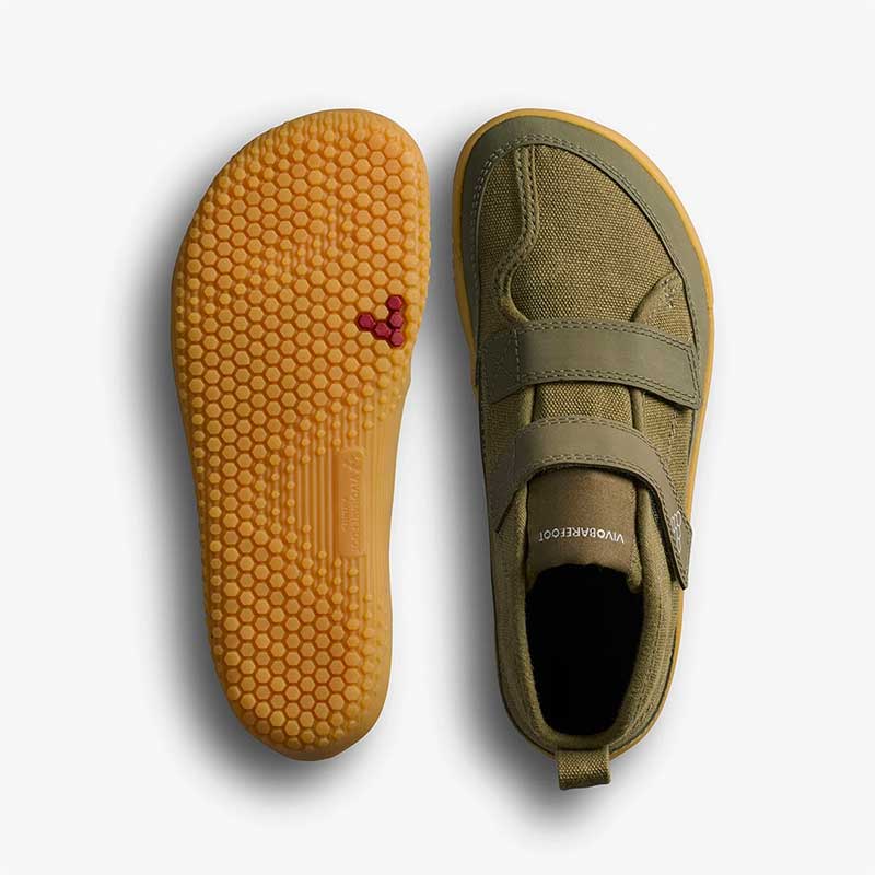 Vivobarefoot Kids Boots Gobi Utility - Olive