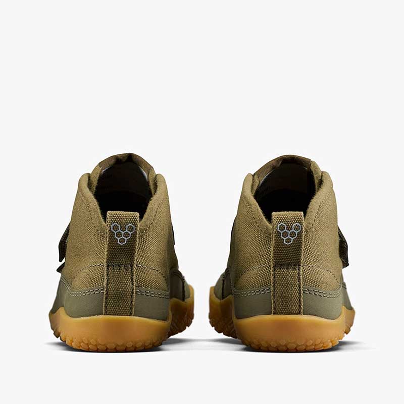 Vivobarefoot Kids Boots Gobi Utility - Olive