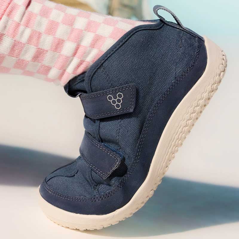Vivobarefoot Kids Boots Gobi Utility - Midnight (5)