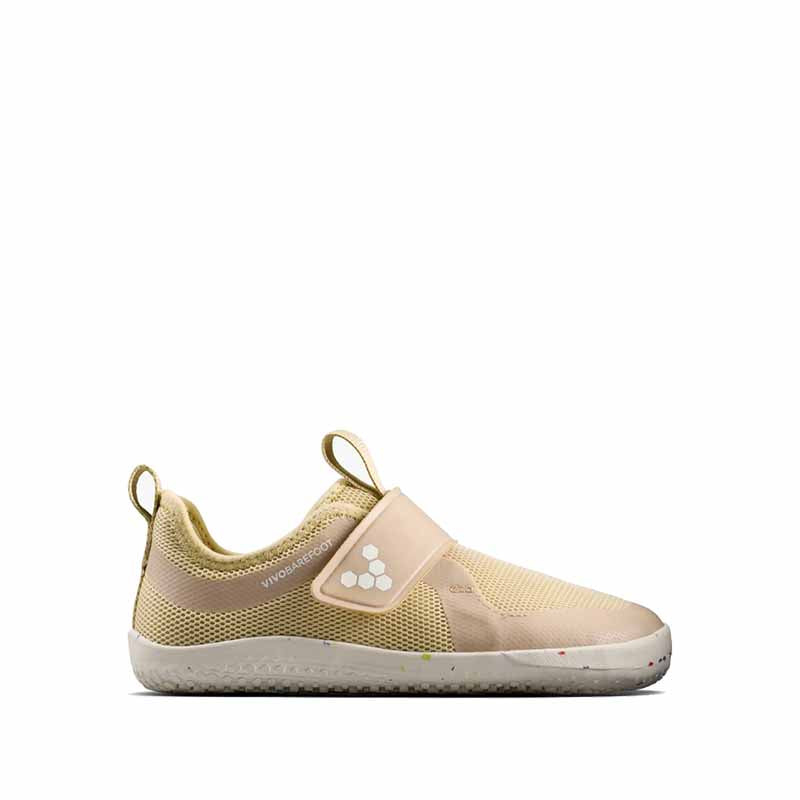 Vivobarefoot Kids Trainer Primus Sport IV - Stone, outer side view.