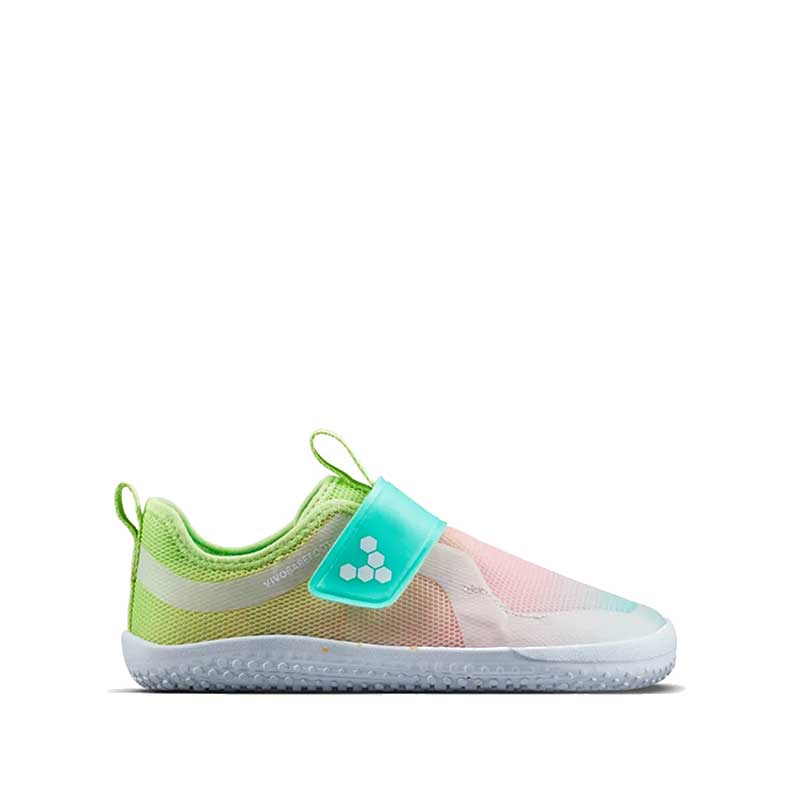 Vivobarefoot Kids Trainer Primus Sport IV - Ombre, outer side view.
