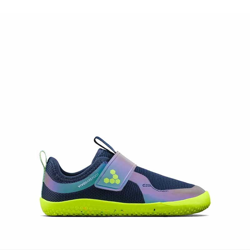 Vivobarefoot Kids Trainer Primus Sport IV - Night Sky, outer side view.