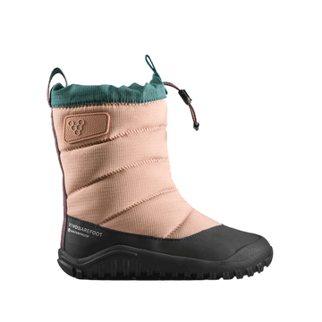 Vivobarefoot Kids Boot Tracker AT - Clay, outer side view.
