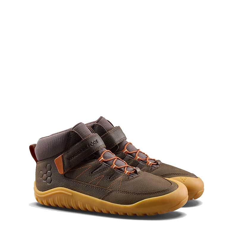 Vivobarefoot Junior Walking Boots Tracker AT - Bracken
