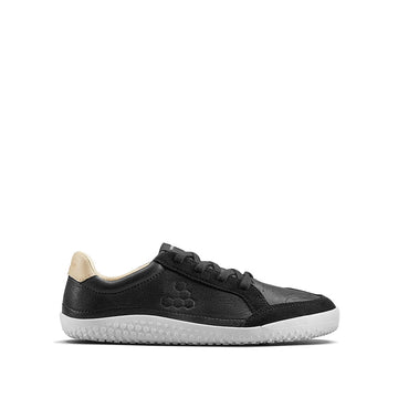 Vivobarefoot Junior Trainer Gobi - Obsidian, outer side view.