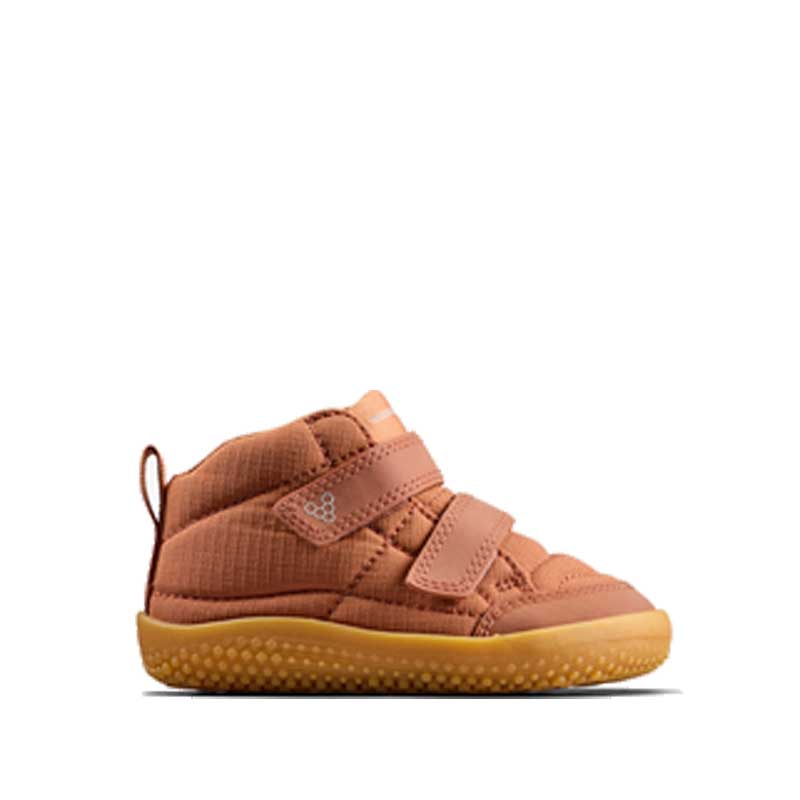 Vivobarefoot Toddler Boot Gobi Hiber - Umber, outer side view.