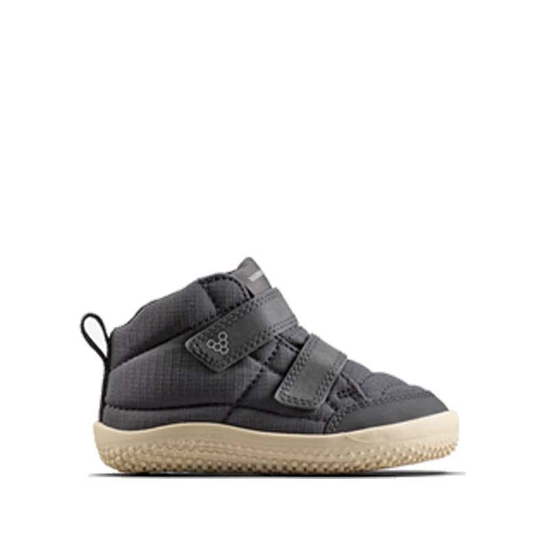 Vivobarefoot Toddler Boot Gobi Hiber - Bristol Black, outer side view.