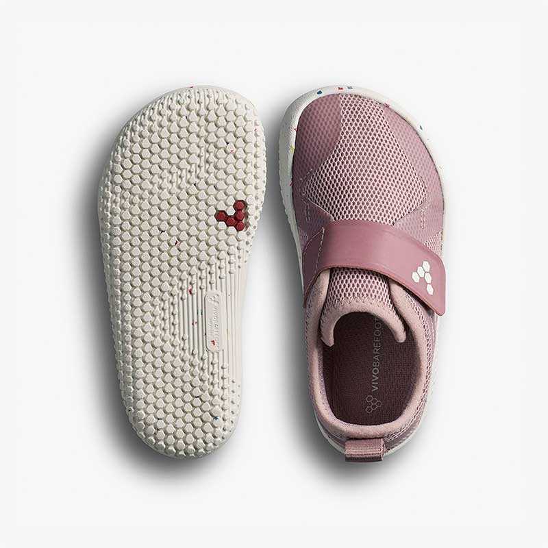 Vivobarefoot Toddler Trainers Primus IV - Twilight Mauve (1)