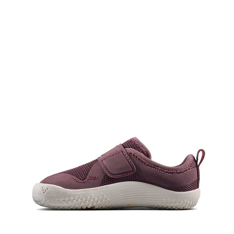Vivobarefoot Toddler Trainer Primus IV - Huckleberry, inner side view.