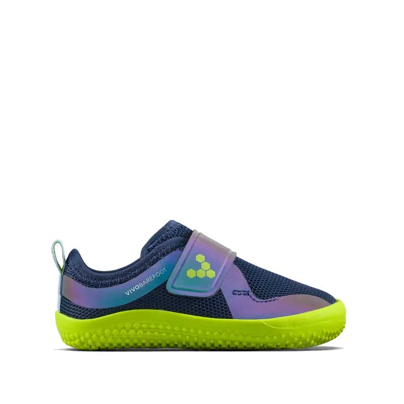 Vivobarefoot Toddler Trainer Primus IV - Night Sky, outer side view.