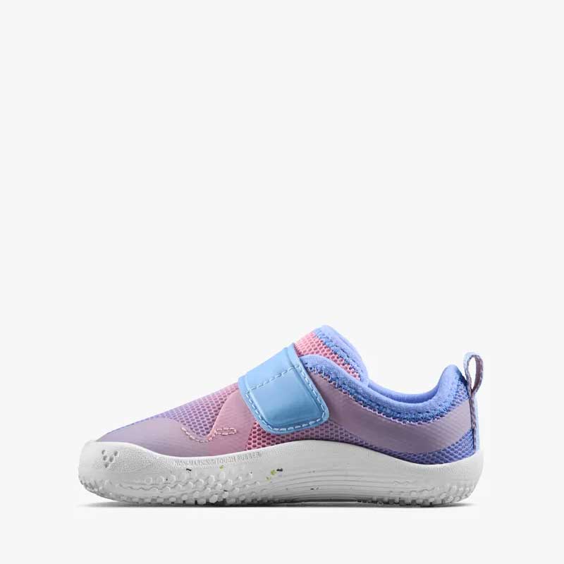 Vivobarefoot Toddler Trainer Primus IV - Unicorn, inner side view.