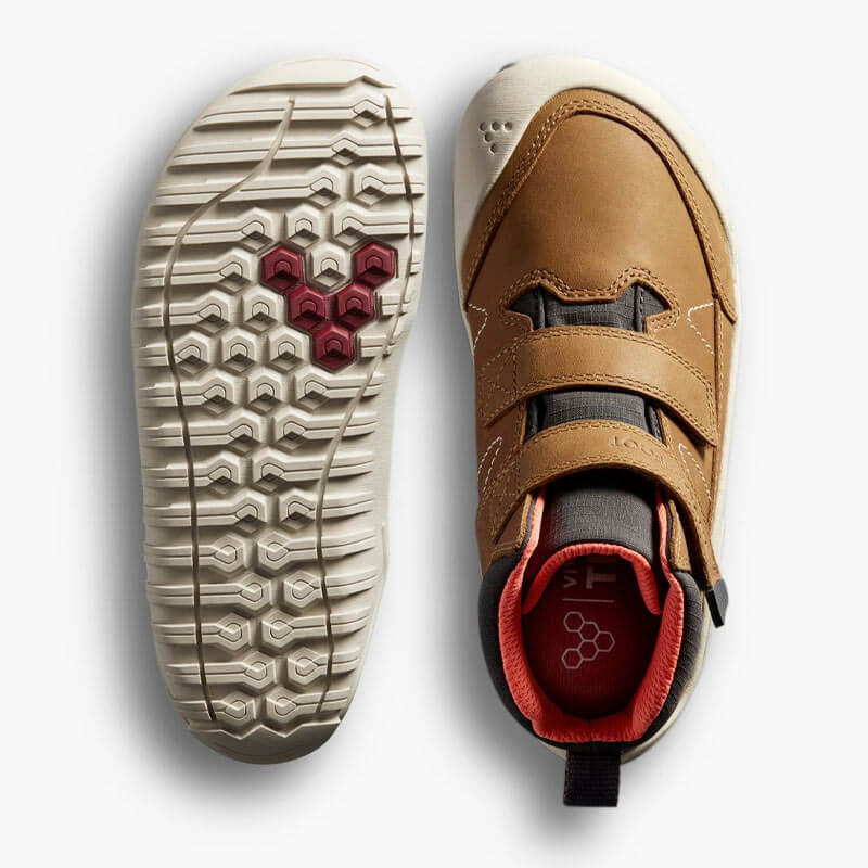 Vivobarefoot Kids Walking Boots Tracker AT - Acorn
