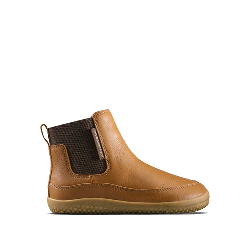 Vivobarefoot Kids Chelsea Boots Gobi - Acorn