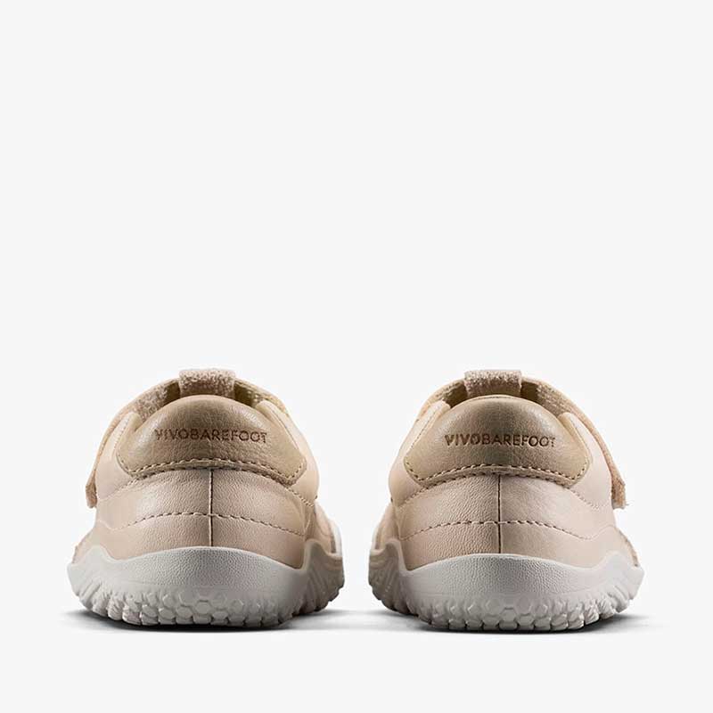 Vivobarefoot Kids T-Bar Shoes Gobi - Rose