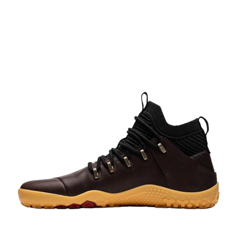 Vivobarefoot Women's Trail Shoe Magna FG - Bracken Leather, inner side view.