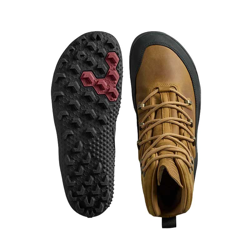Vivobarefoot Women's Winter Boots Tracker III SG - Tan