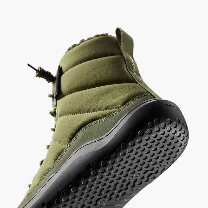 Vivobarefoot Women's Boots Gobi Hiber - Olive Green
