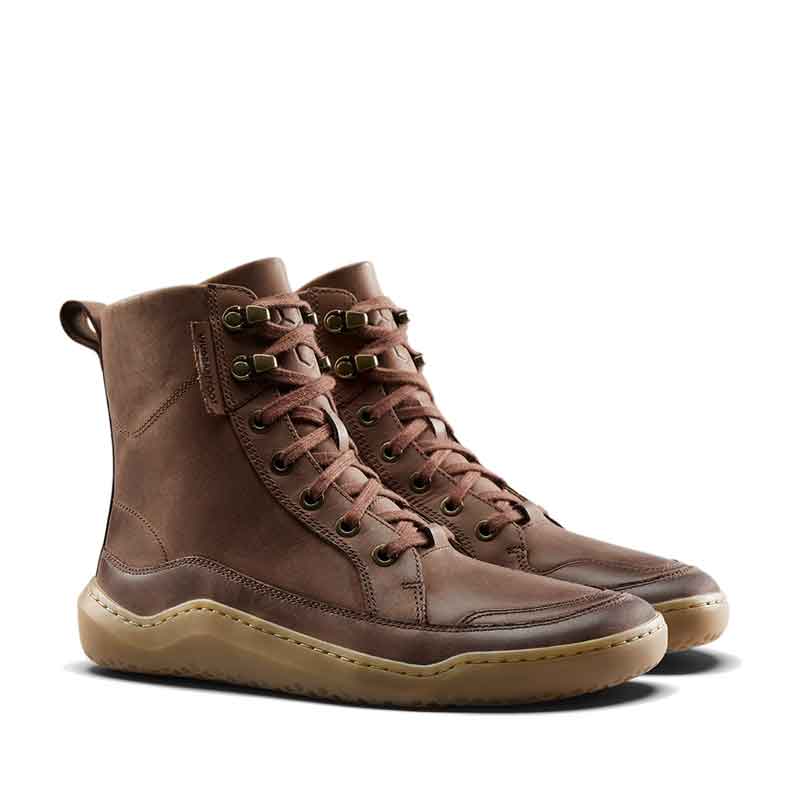 Vivobarefoot Women's Warmlined Boots Gobi - Bark