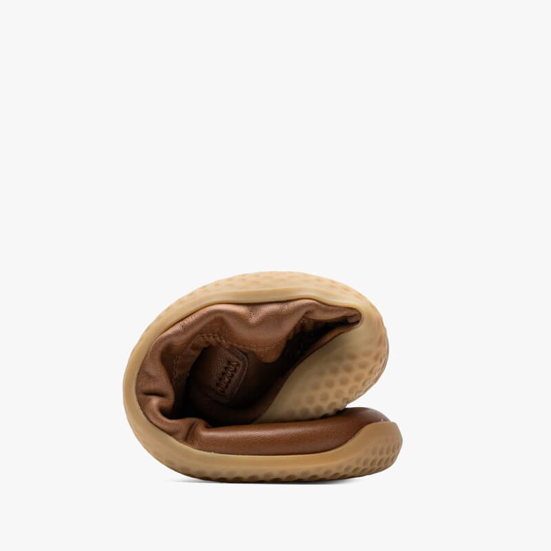 Vivobarefoot Women's Ballet Shoes Asana Yin - Tan (4)