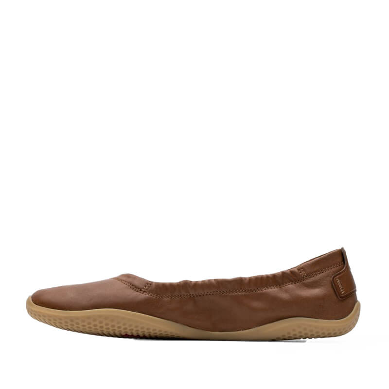 Vivobarefoot Women's Ballet Shoes Asana Yin - Tan (2)