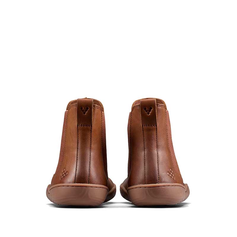 Vivobarefoot Women's Sensus Chelsea Boots Dark Tan