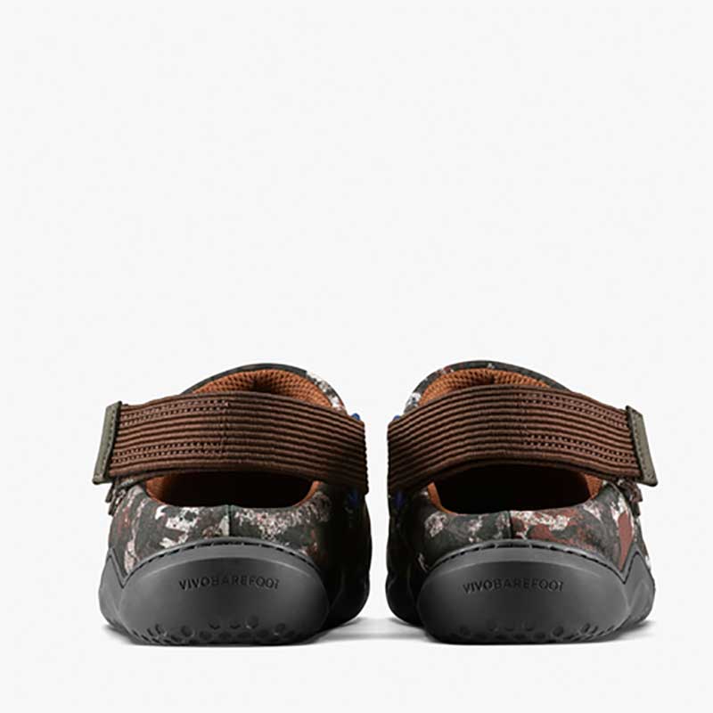Vivobarefoot Women's Gobi Wavey Mules - Mole Print