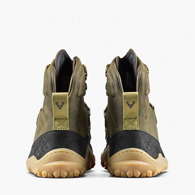 Vivobarefoot Women's Walking Boots Tracker Leather AT II - Dark Olive