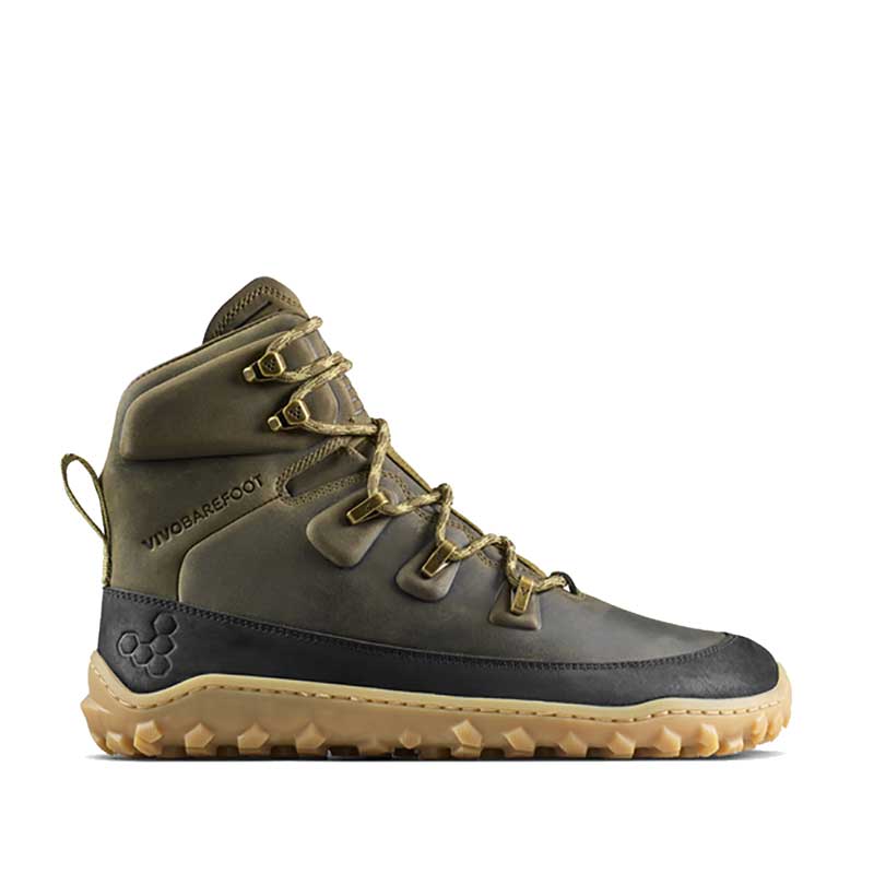 Vivobarefoot Women's Walking Boots Tracker Leather AT II - Dark Olive