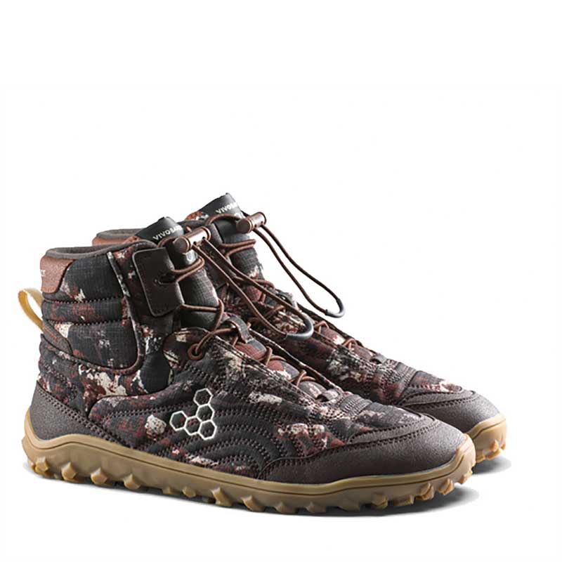 Vivobarefoot Women's Boots Tracker Tova Mid - Mole Print