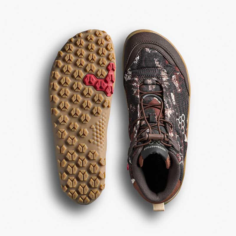 Vivobarefoot Women's Boots Tracker Tova Mid - Mole Print