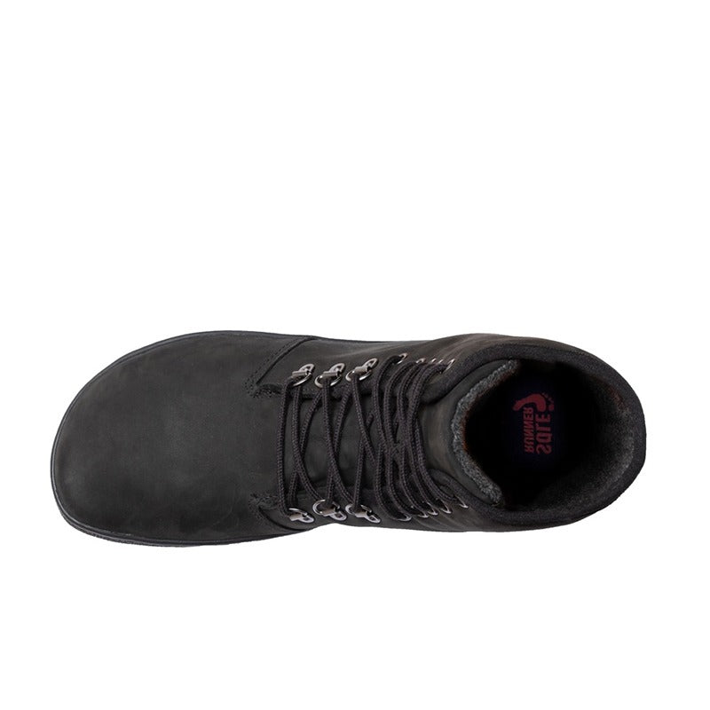 Sole Runner Adults Yepa 2 Boot - Black, top view.