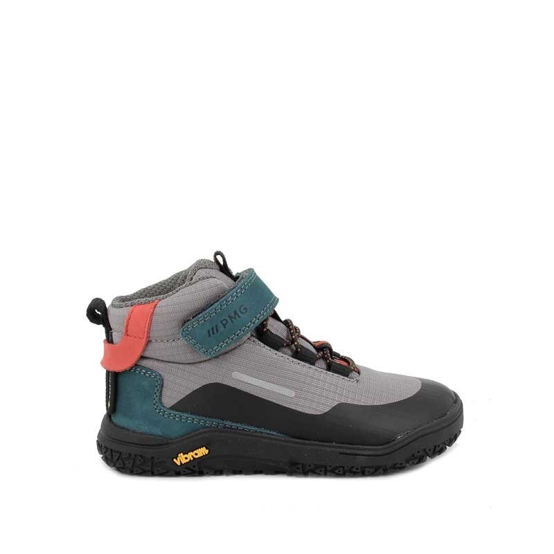 Primigi Kids Waterproof Barefoot Boot - Green, outer side view.