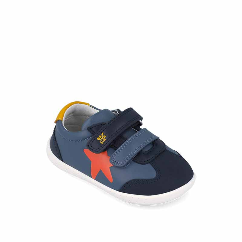Garvalin Barefoot First Shoes - Red Star