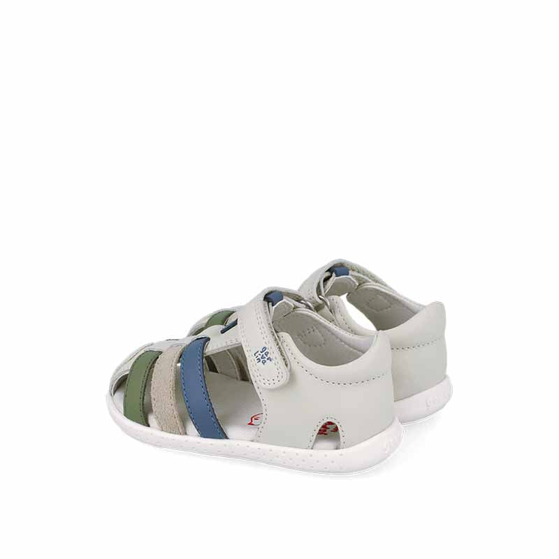 Garvalin Barefoot First Sandals - Grey Multi