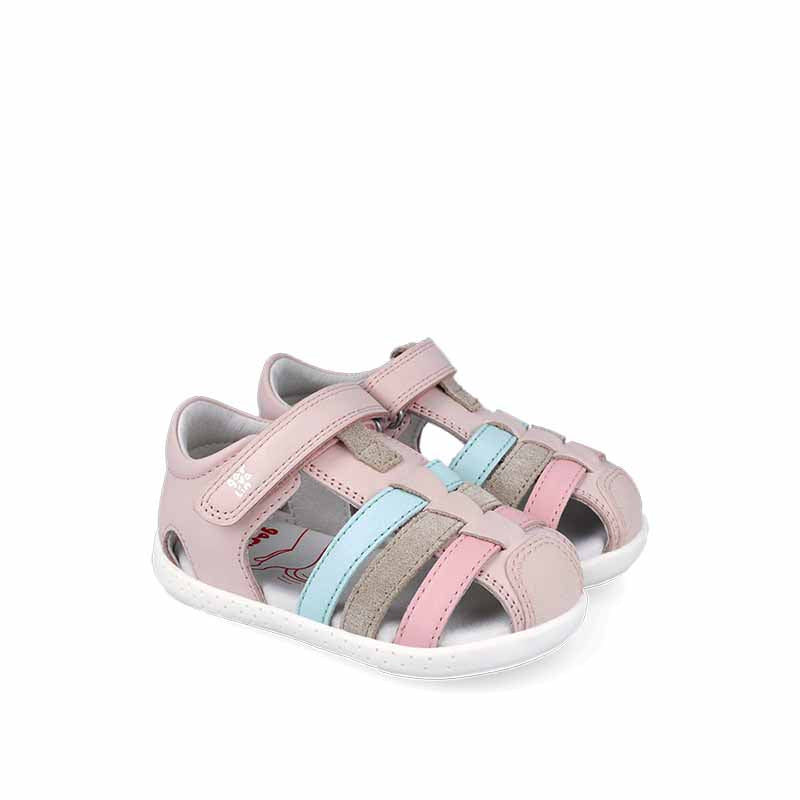Garvalin Barefoot First Sandals - Pink Multi