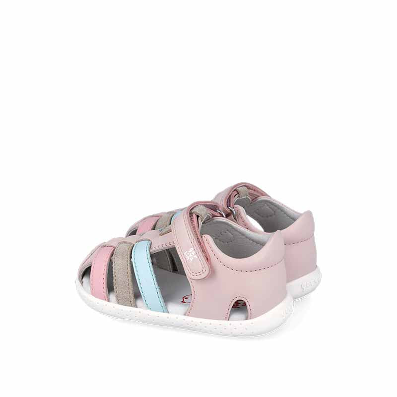 Garvalin Barefoot First Sandals - Pink Multi