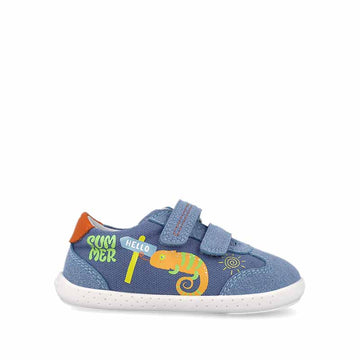 Garvalin Barefoot First Shoes - Denim Canvas