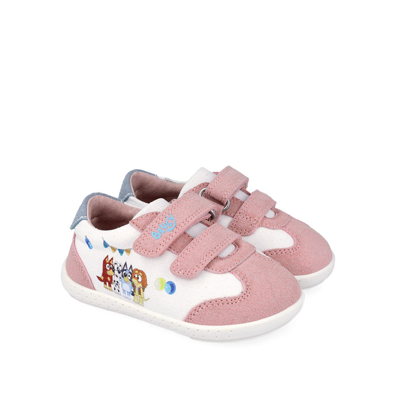 Garvalin x Bluey Barefoot First Shoes - Pink