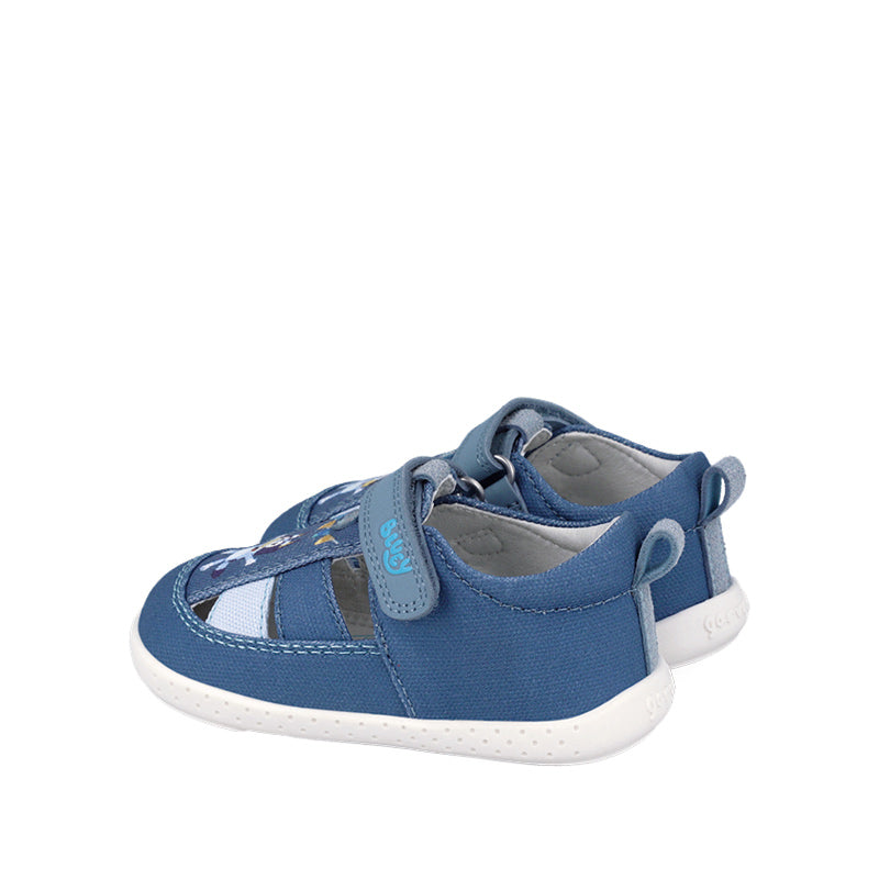 Garvalin x Bluey Barefoot First Sandals - Blue