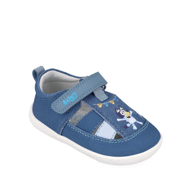 Garvalin x Bluey Barefoot First Sandals - Blue