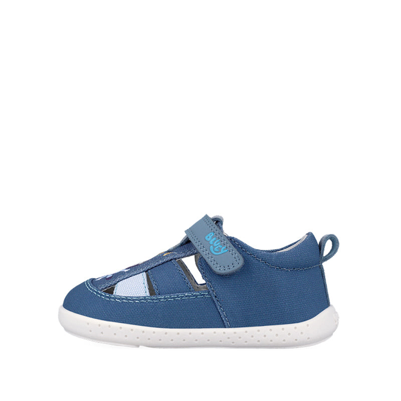 Garvalin x Bluey Barefoot First Sandals - Blue