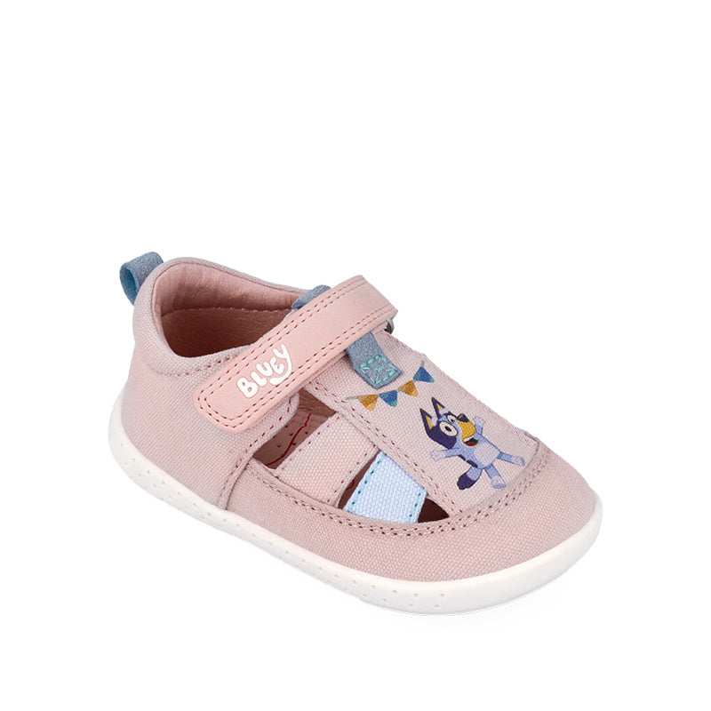 Garvalin x Bluey Barefoot First Sandals - Pink