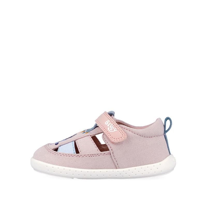 Garvalin x Bluey Barefoot First Sandals - Pink