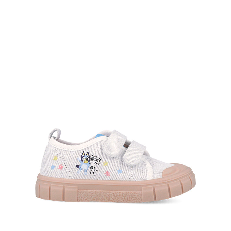 Garvalin x Bluey Barefoot Shoes - White/Pink