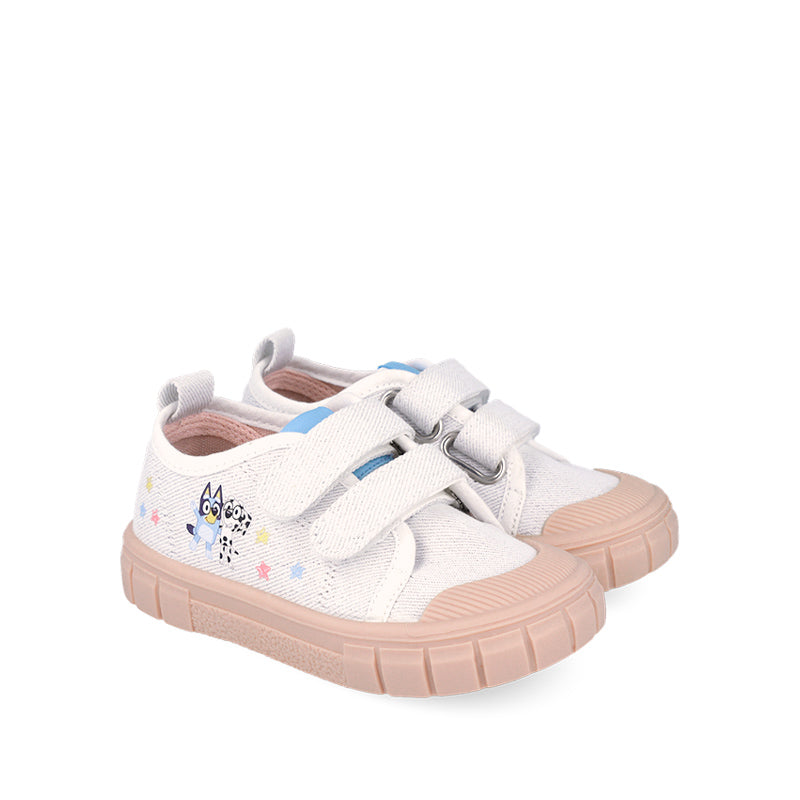 Garvalin x Bluey Barefoot Shoes - White/Pink